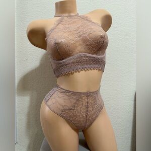 VS Set 32D/XS VERY SEXY UNLINED BRALETTE BRA